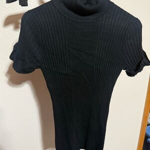 Love By Design Black Ribbed Knitwear